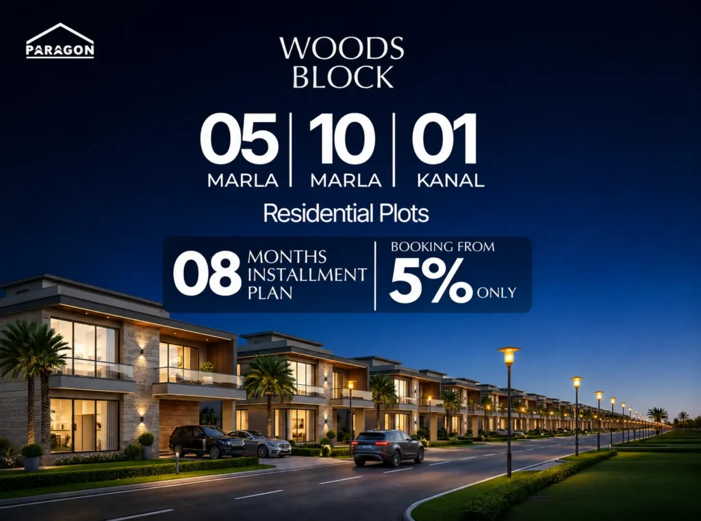 Woods Block Plot size