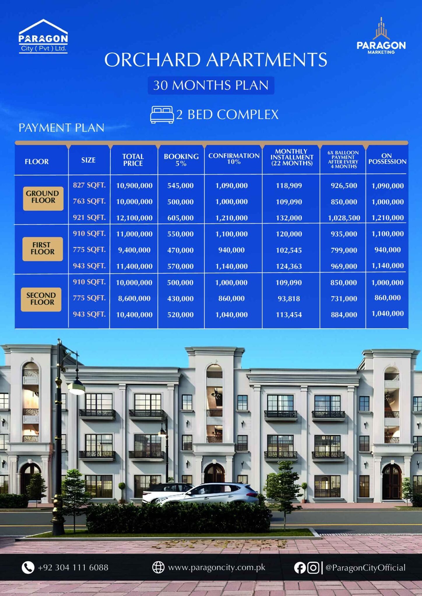 Orchard Apartments Payment Plan (5) 1 of 3